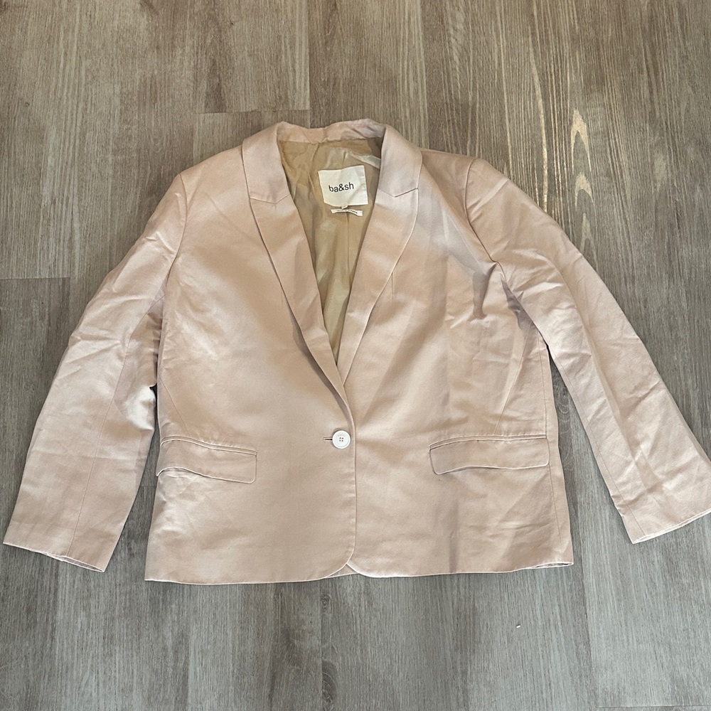 ba&sh Light Pink / Rose Women's Blazer